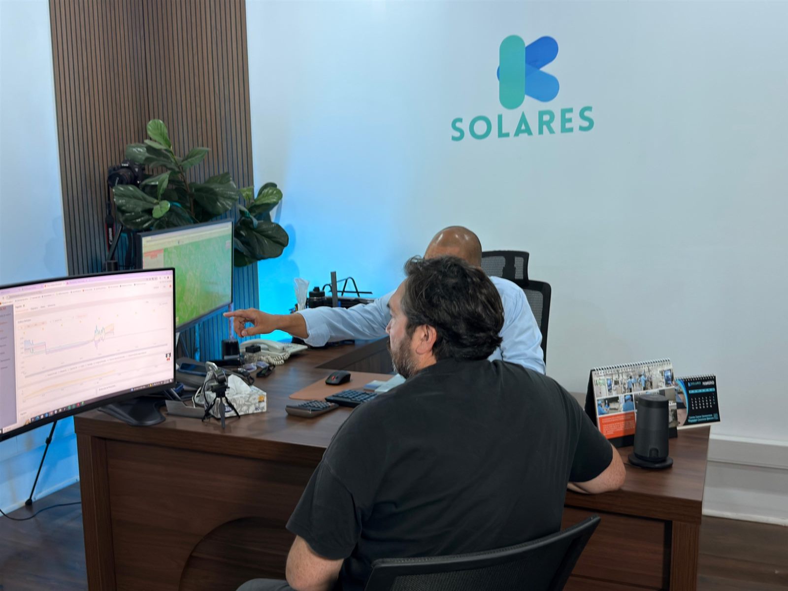Asesoría técnica en el showroom de K Solares